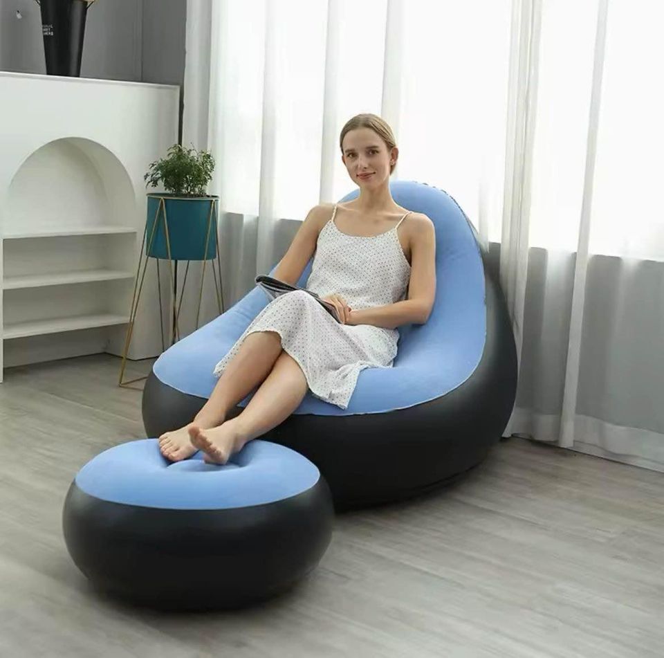 Sillón Inflable Confort Flex - ¡Frete Gratis + Bono Exclusivo!