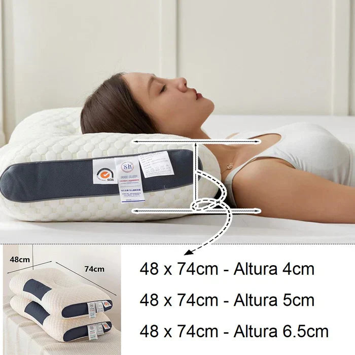 Kit 2 Almohadas 3D Premium Quality + Guia de la Espalda