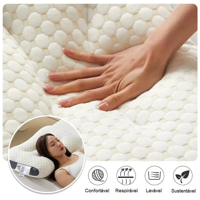 Kit 2 Almohadas 3D Premium Quality + Guia de la Espalda