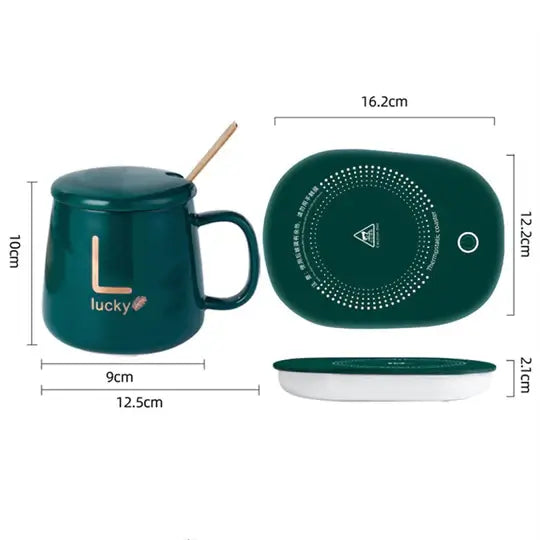 Calentador de taza termostática