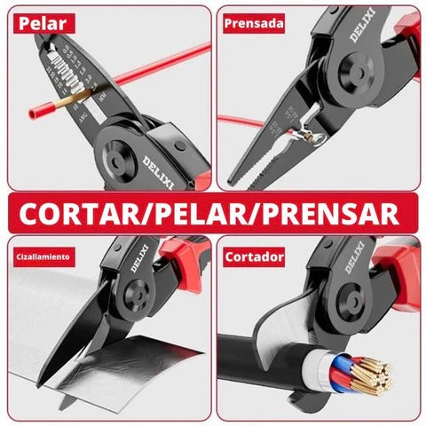 KIT ALICATE MULTIFUNCIONAL 5 EN 1 | MASTERTOOL
