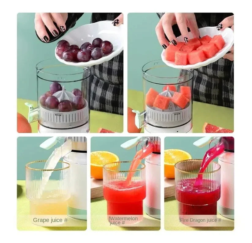 Exprimidor eléctrico de frutas Portátil Tipo C