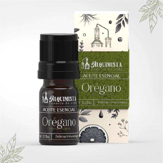 Aceite esencial de orégano 100% puro para bienestar y defensas naturales