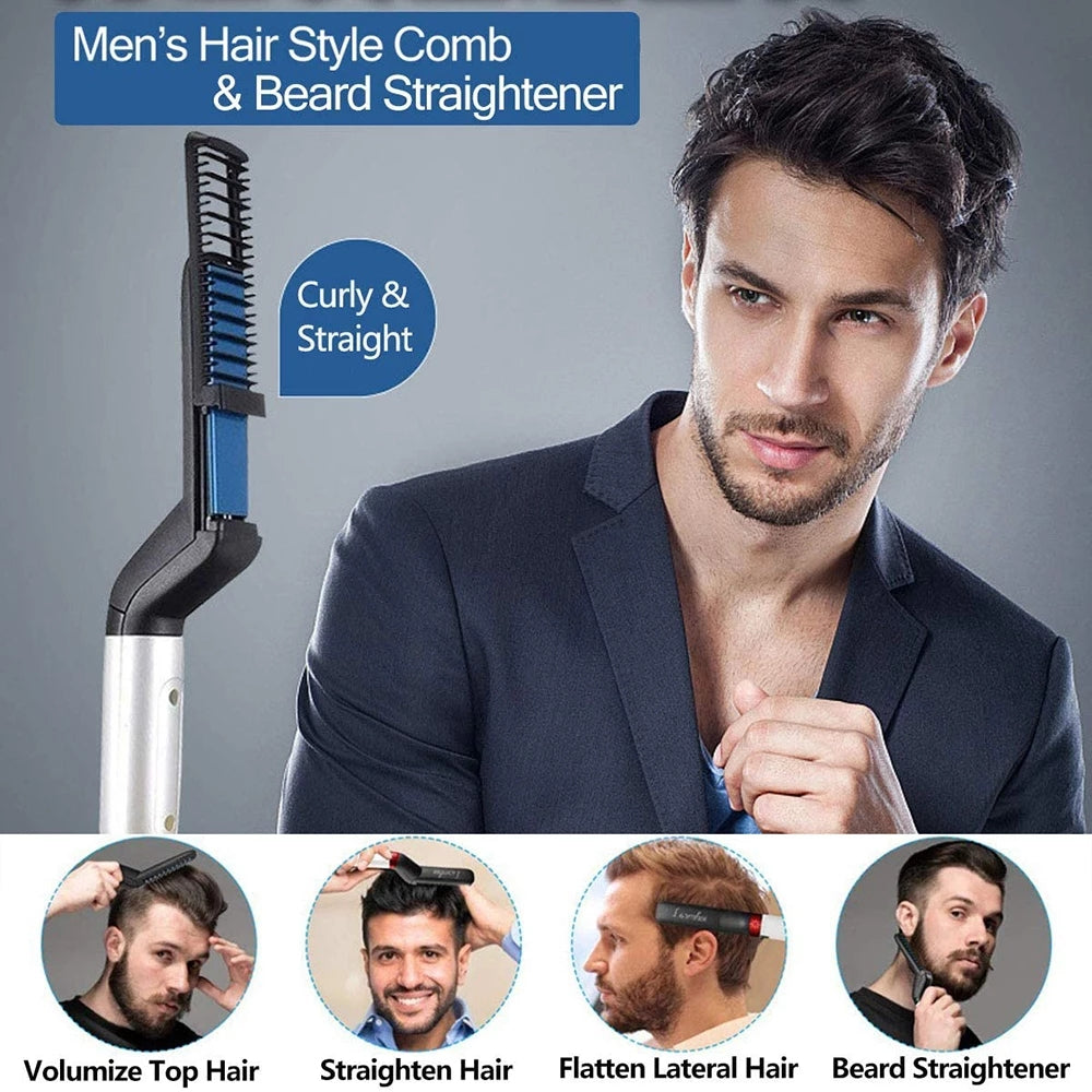 Plancha Para Barba y Cabello