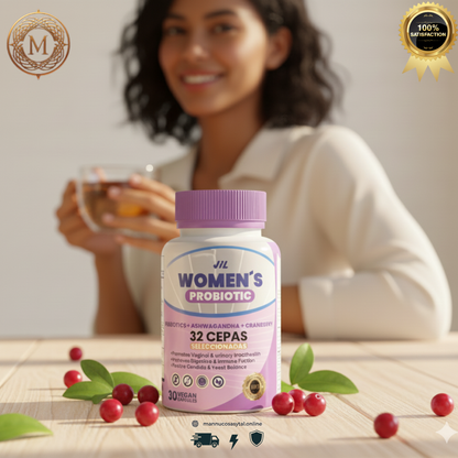Probiótico VIL para mujeres: ¡Compra uno y llévate el segundo con un 30% de descuento!