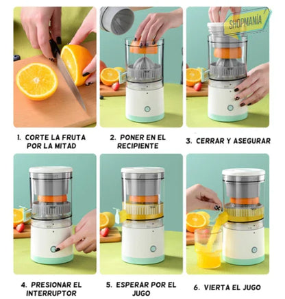 Exprimidor eléctrico de frutas Portátil Tipo C